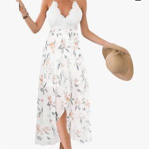 Blooming Jelly from Amazon white summer maxi in size medium